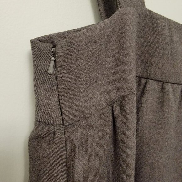 Bitten By Sarah Jessica Parker Gray Dress‎ Overall Skirt Size 6 EUC - Picture 5 of 6